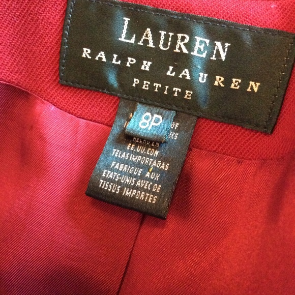 Lauren Ralph Lauren crest school blazer jacket - Picture 4 of 7